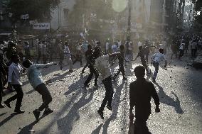 Student Clash In Dhaka