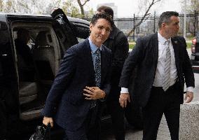 PM Trudeau At Parliament Hill - Ottawa