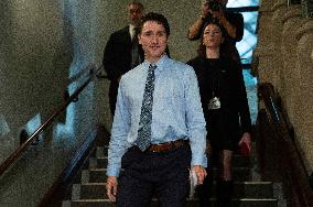 PM Trudeau At Parliament Hill - Ottawa