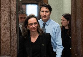 PM Trudeau At Parliament Hill - Ottawa