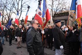 Tribute to Madeleine Riffaud At Montparnasse Cemetery - Paris