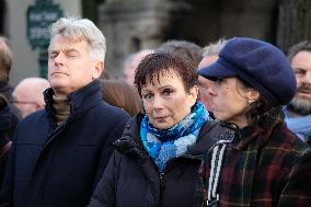 Tribute to Madeleine Riffaud At Montparnasse Cemetery - Paris