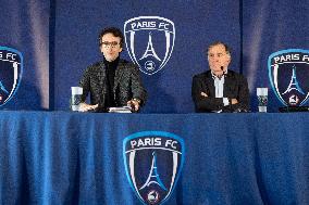 Paris FC Press Conference - Orly