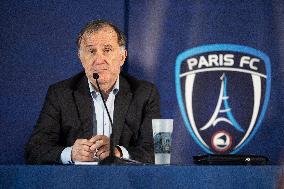 Paris FC Press Conference - Orly