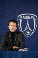 Paris FC Press Conference - Orly