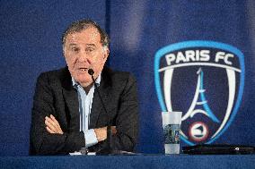 Paris FC Press Conference - Orly