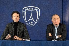 Paris FC Press Conference - Orly