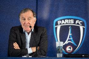 Paris FC Press Conference - Orly