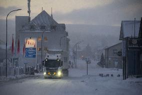 Daily Life In Húsavík, Iceland.