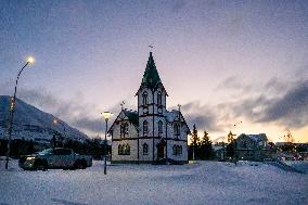 Daily Life In Húsavík, Iceland.