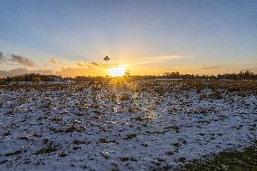 Snowfall In The Netherlands