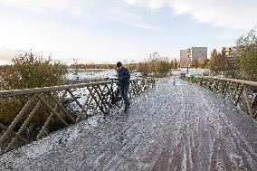 Snowfall In The Netherlands