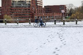 Snowfall In The Netherlands