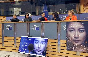 Japan's #MeToo symbol at European Parliament