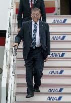 Japan PM Ishiba returns from G20 summit