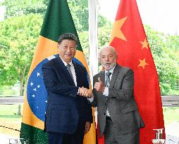 Xi Visits Brazilia