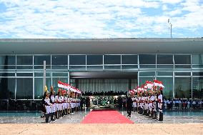 Xi Visits Brazilia