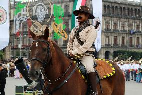 Parade 114th Anniversary Of The Mexican Revolution