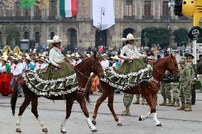 Parade 114th Anniversary Of The Mexican Revolution