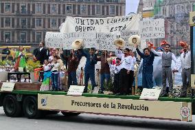 Parade 114th Anniversary Of The Mexican Revolution