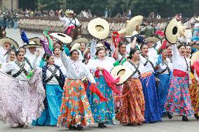 Parade 114th Anniversary Of The Mexican Revolution