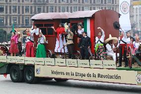 Parade 114th Anniversary Of The Mexican Revolution