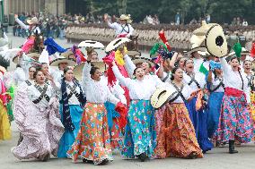 Parade 114th Anniversary Of The Mexican Revolution