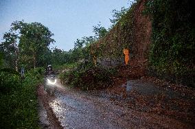 Flash Floods And Landslides Hit Natural Tourism Areas