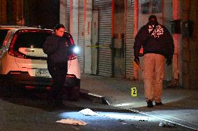 NYPD Crime Scene Investigates Fatal Stabbing Of A 32-year-old Man In The Tompkinsville Neighborhood Of Staten Island New York