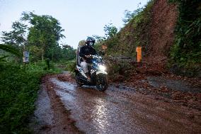 Flash Floods And Landslides Hit Natural Tourism Areas