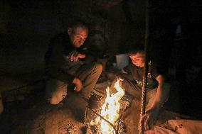 Displaced Palestinians Daily Life - Gaza