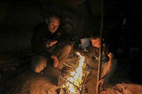 Displaced Palestinians Daily Life - Gaza