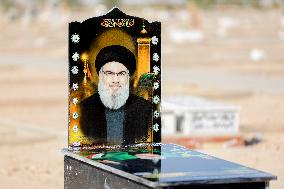 Hassan Nasrallah Symbolic Grave - Iraq