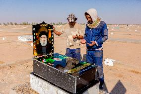 Hassan Nasrallah Symbolic Grave - Iraq