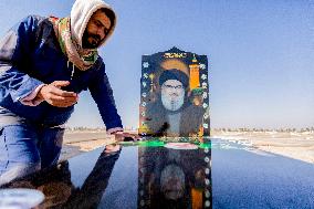 Hassan Nasrallah Symbolic Grave - Iraq