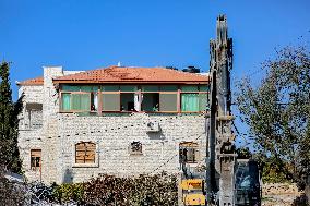 Palestinian Home Demolished - Hebron