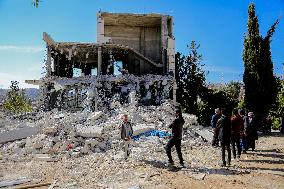 Palestinian Home Demolished - Hebron