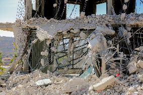 Palestinian Home Demolished - Hebron