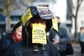 Demonstration For Unaccompanied Foreign Minors - Paris