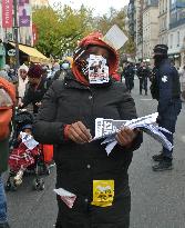 Demonstration For Unaccompanied Foreign Minors - Paris