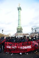 Demonstration For Unaccompanied Foreign Minors - Paris