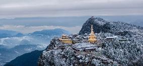 Mount Emei Snow Scenery - China