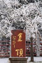 Mount Emei Snow Scenery - China