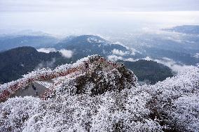 Mount Emei Snow Scenery - China