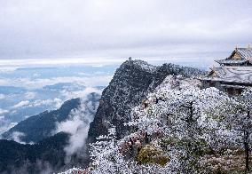 Mount Emei Snow Scenery - China