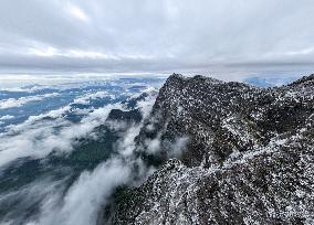 Mount Emei Snow Scenery - China