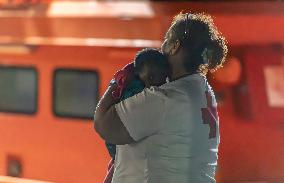 72 Migrants Arrive At The Port Of La Restinga - Spain