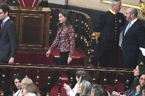 Queen Letizia Presides Over Luis Carandell Awards - Madrid