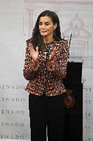 Queen Letizia Presides Over Luis Carandell Awards - Madrid