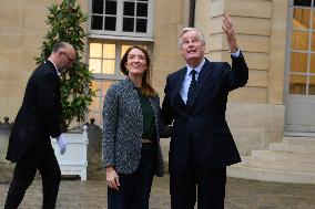 French PM Welcomes Roberta Metsola - Paris